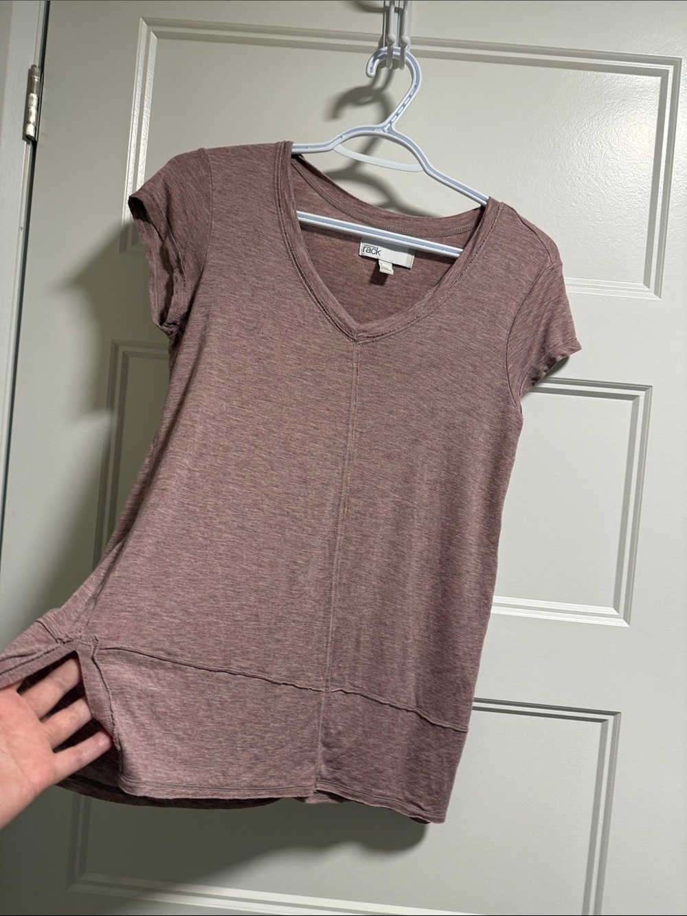 Nordstroms Cozy V-Neck Short Sleeve Tee